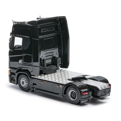 Premium scale diecast model car  – Scania 770S, 1:64 Scale (Black) Collectible