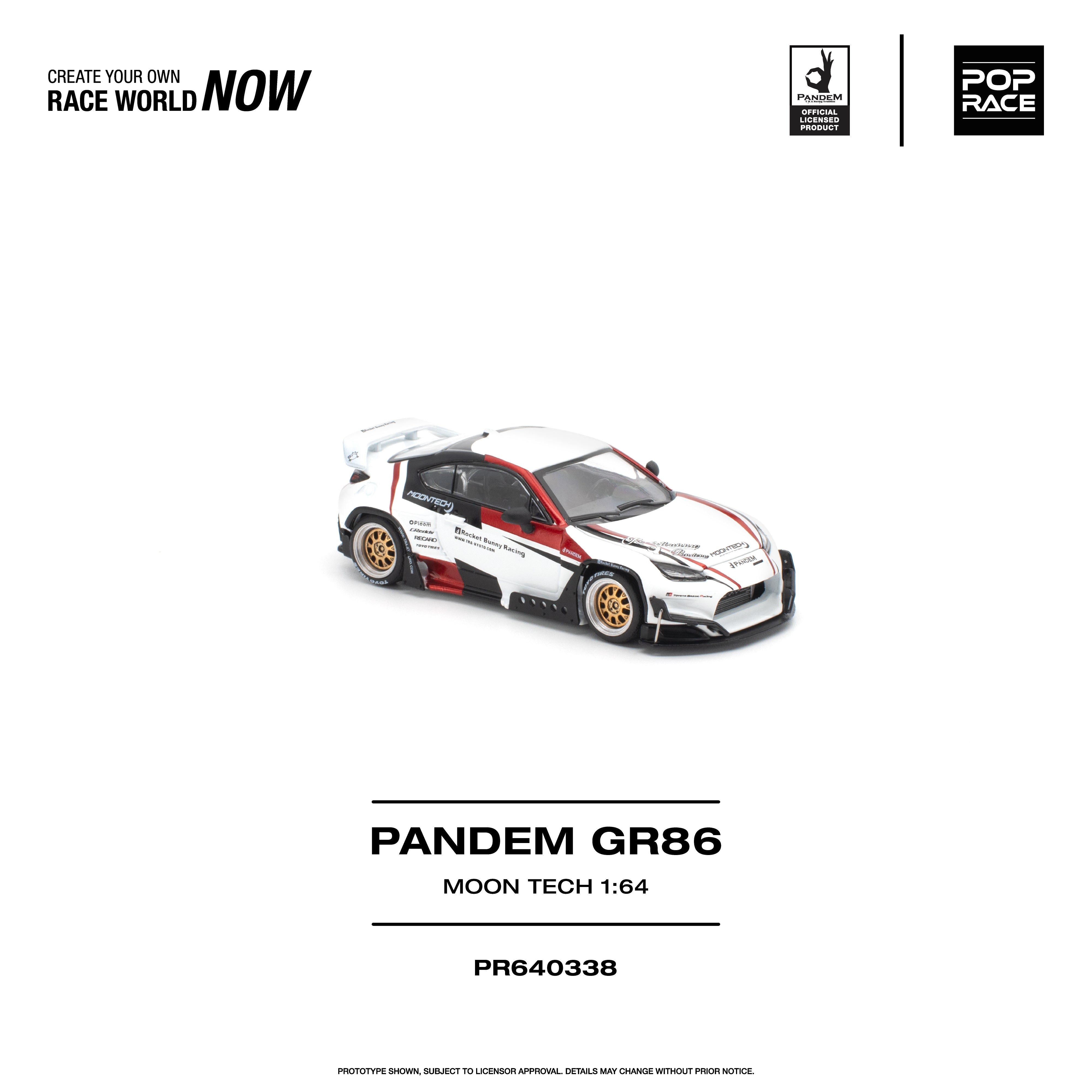 *PRE-ORDER* PANDEM GR 86 MOONTECH, 1:64 Scale