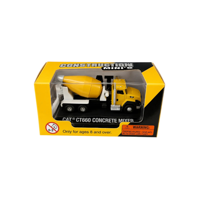 CT660 Concrete Mixer, 1:64 Scale (Yellow)