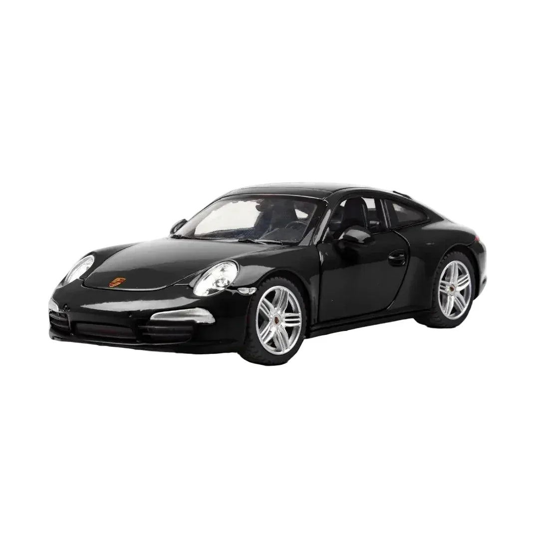 Premium scale model car for display – Porsche 911, 1:24 Scale (Black) Collectible