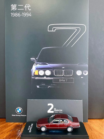 BMW 7 Series 1:64 Miniature Collection (7 Car Set), 1:64 Scale
