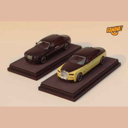 Premium scale diecast model car  – *HEC 2026* Phantom VIII EWB Centenary, 1:64 Scale (Black) Collectible
