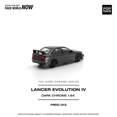 *PRE-ORDER* Lancer Evolution IV Dark Chrome, 1:64 Scale