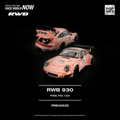 *PRE-ORDER* RWB 930 "PINK PIG", 1:64 Scale