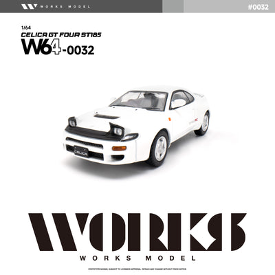 *PRE-ORDER* Toyota Celica GT Four ST-185 WRC, 1:64 Scale (White)