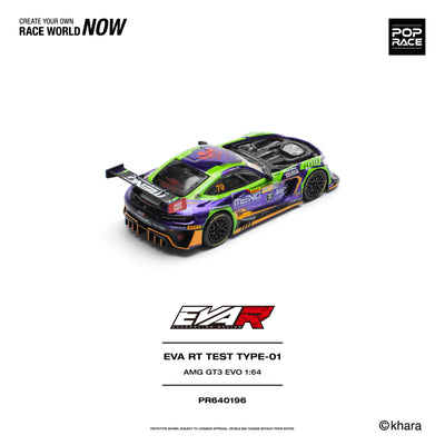 *PRE-ORDER* EVA RT Test Type - 01 Mercedes Benz AMG GT3 EVO Macau GP 2023, 1:64 Scale