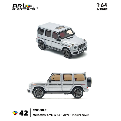 Mercedes AMG G-63 iridium, 1:64 Scale (Silver)