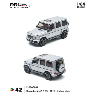 Mercedes AMG G-63 iridium, 1:64 Scale (Silver)