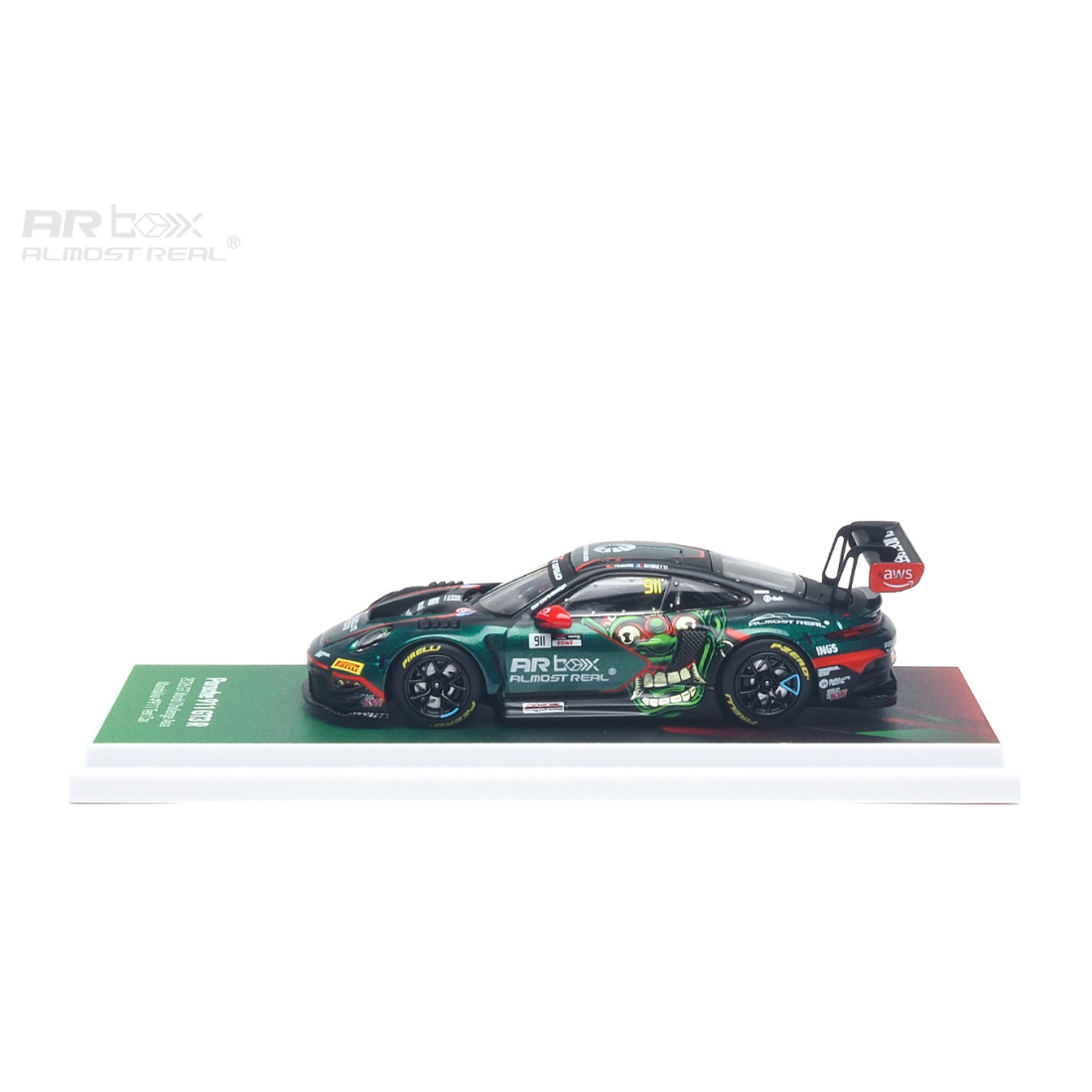 *PRE-ORDER* Porsche 911 GT3 R 2026 GT World Challenge Asia Mandalika #911 Test Car, 1:64 Scale