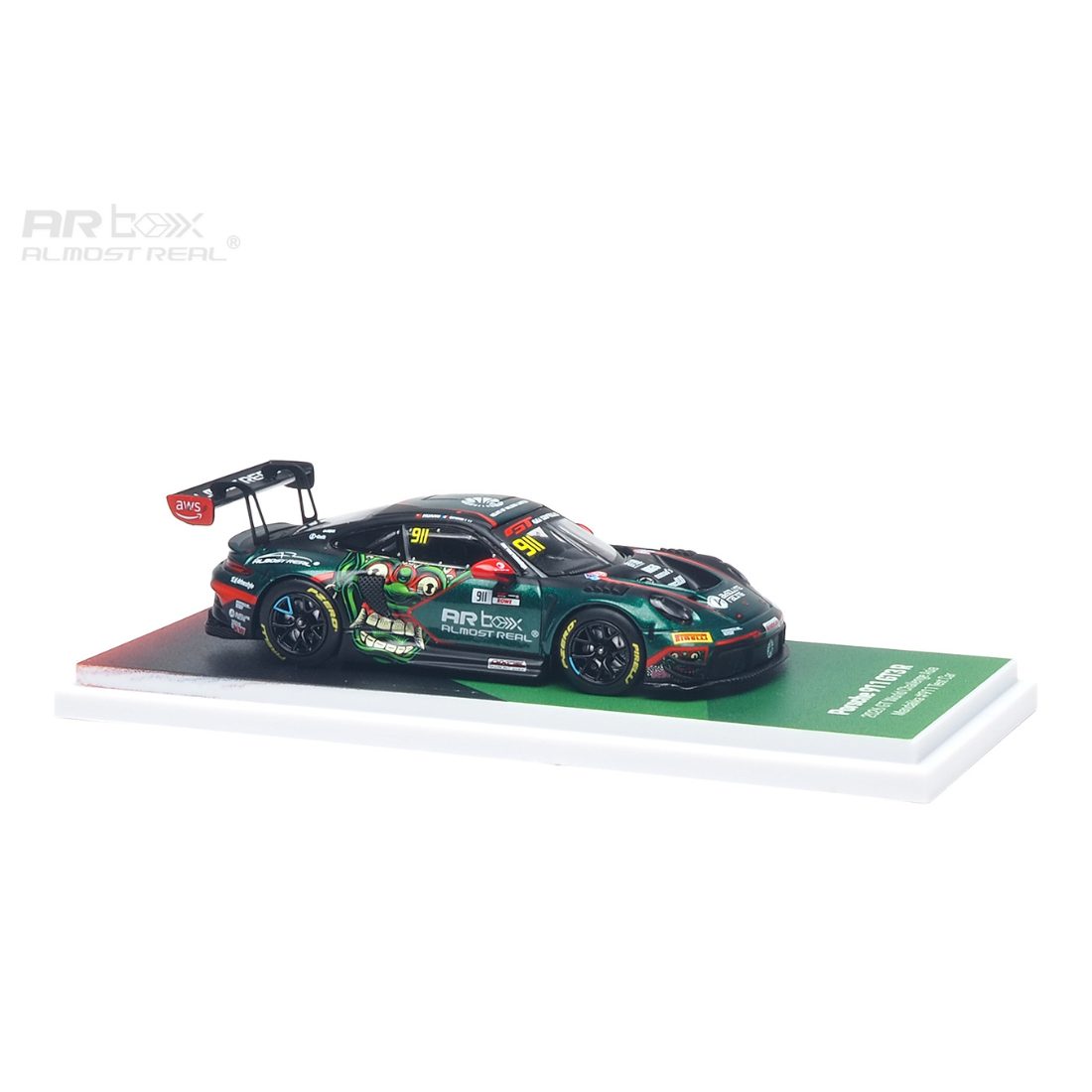 *PRE-ORDER* Porsche 911 GT3 R 2026 GT World Challenge Asia Mandalika #911 Test Car, 1:64 Scale