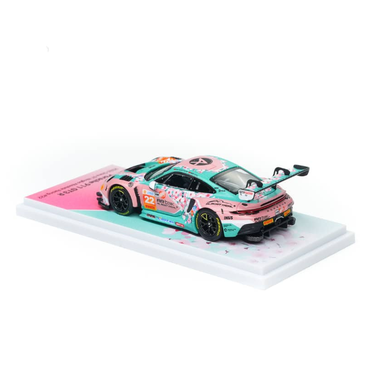 *PRE-ORDER* Porsche 911 GT3 RS (992.2) 2026 China GT Ningbo Absolute Racing #22 Pink Peach Blossom Livery, 1:64 Scale