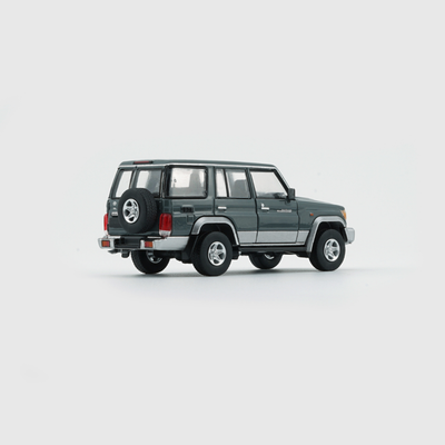 Toyota Land Cruiser LC76, 1:64 Scale (Dark Grey)