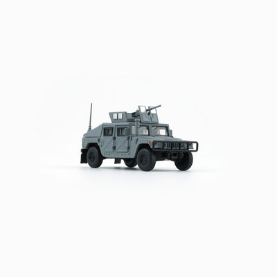 Humvee 4-CT with Stand Plate, 1:64 Scale (Matte Dark Gray)