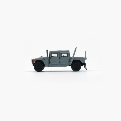 Humvee 4-CT with Stand Plate, 1:64 Scale (Matte Dark Gray)