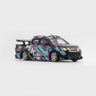 Isuzu D-Max 2018 Low Rider HKS TDE 2025, 1:64 Scale
