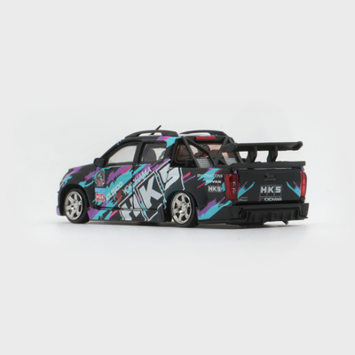 Isuzu D-Max 2018 Low Rider HKS TDE 2025, 1:64 Scale