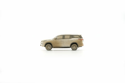 *PRE-ORDER* Toyota Fortuner  (Limited to 499pcs) 2018, 1:64 Scale (White Muddy)