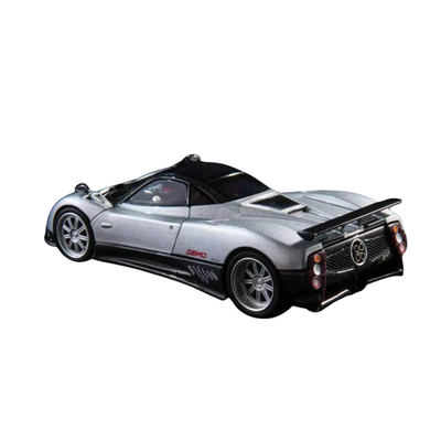 Premium scale diecast model car  – *PRE-ORDER* Pagani Zonda F Grigio Mercurio 2005 , 1:64 Scale Collectible