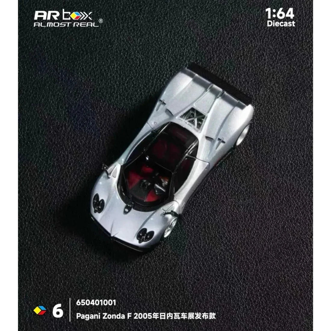 Pagani Zonda F Grigio Mercurio 2005 , 1:64 Scale