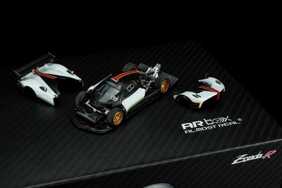 Premium scale diecast model car  – *HEC 2026* Pagani Zonda R, 1:64 Scale (White) Collectible