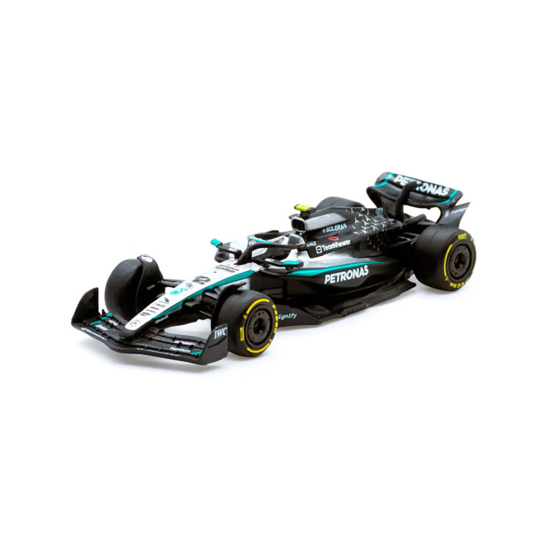 F1 W16 Mercedes-AMG PETRONAS Formula One Team #63 (George Russell), 1:64 Scale