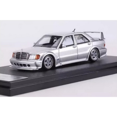 Mercedes Benz 190E W201 EVO II (Limited to 999pcs), 1:64 Scale (White)