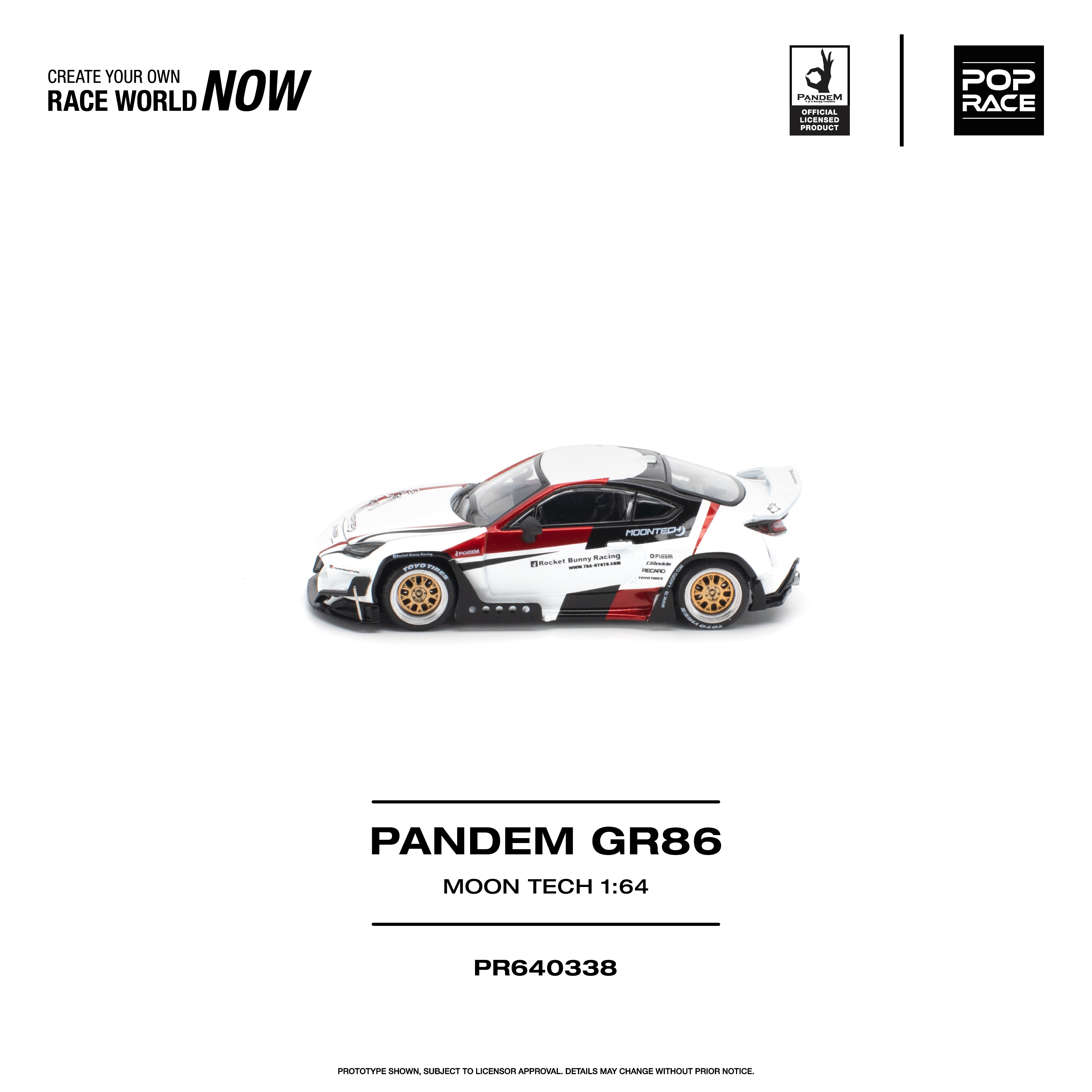 *PRE-ORDER* PANDEM GR 86 MOONTECH, 1:64 Scale