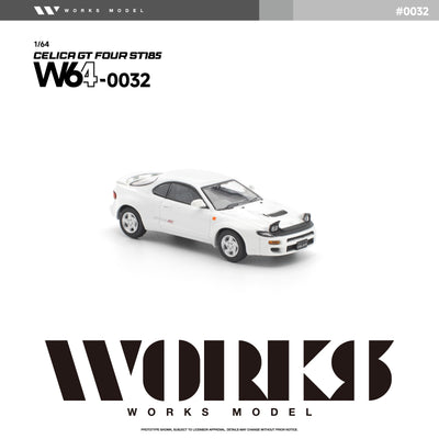 *PRE-ORDER* Toyota Celica GT Four ST-185 WRC, 1:64 Scale (White)