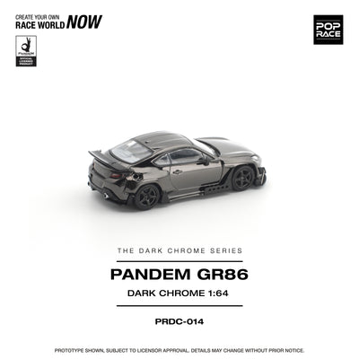 *PRE-ORDER* Pandem GR 86 Dark Chrome, 1:64 Scale