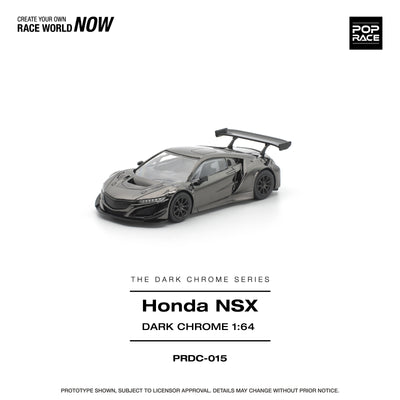 *PRE-ORDER* Honda NSX GT3 EV022, 1:64 Scale (Dark Chrome)