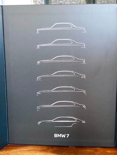 BMW 7 Series 1:64 Miniature Collection (7 Car Set), 1:64 Scale
