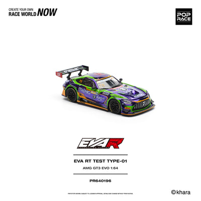 *PRE-ORDER* EVA RT Test Type - 01 Mercedes Benz AMG GT3 EVO Macau GP 2023, 1:64 Scale