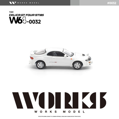 *PRE-ORDER* Toyota Celica GT Four ST-185 WRC, 1:64 Scale (White)
