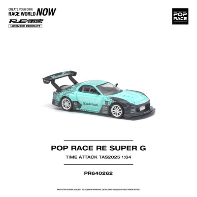 *PRE-ORDER* Pop Race RE Super G Time Attack TAS 2025, 1:64 Scale