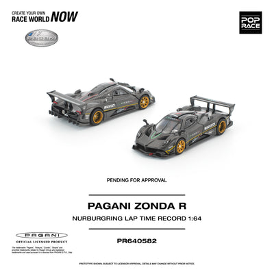 *PRE-ORDER* Pagani Zonda R Nurburgring LAP Time Record, 1:64 Scale