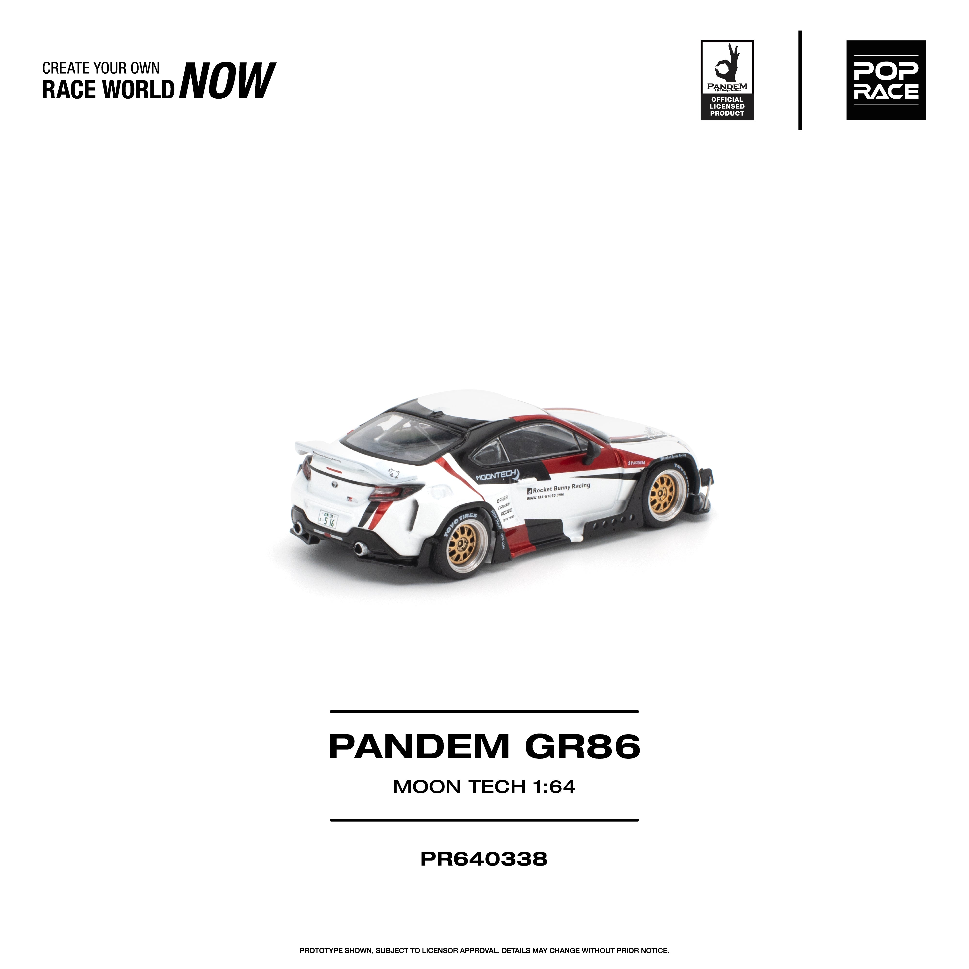 *PRE-ORDER* PANDEM GR 86 MOONTECH, 1:64 Scale