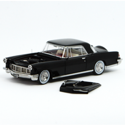 Premium scale diecast model car  – Continental Mark II 1956, 1:64 Scale (Black) Collectible