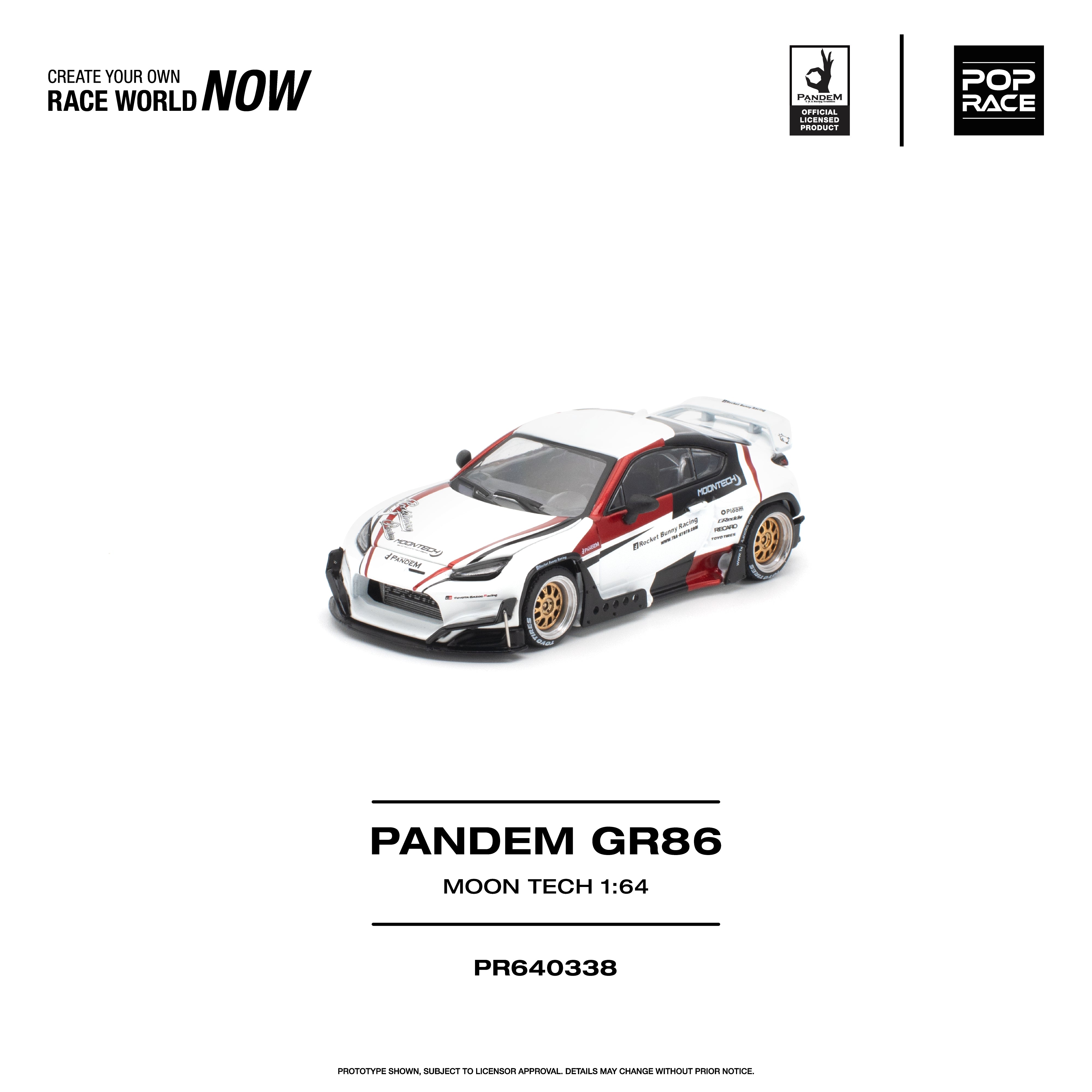 *PRE-ORDER* PANDEM GR 86 MOONTECH, 1:64 Scale