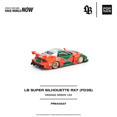 *PRE-ORDER* LB SUPER SILHOUETTE RX7 (FD3S), 1:64 Scale