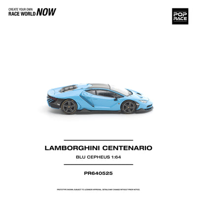*PRE-ORDER* Lamborghini CENTENARIO BLU CEPHEUS, 1:64 Scale