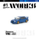 *PRE-ORDER* Subaru Impreza 22B STI, 1:64 Scale (Blue)