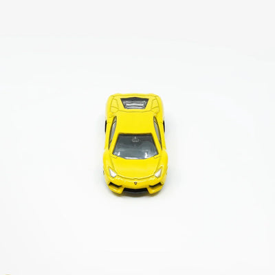 Premium scale diecast model car  – Tomica (Asia Original) A0-03 Lamborghini Aventador LP 700-4, 1:68 Scale (Yellow) Collectible
