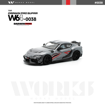 *PRE-ORDER* Darwin Pro Supra, 1:64 Scale (Carbon Grey)