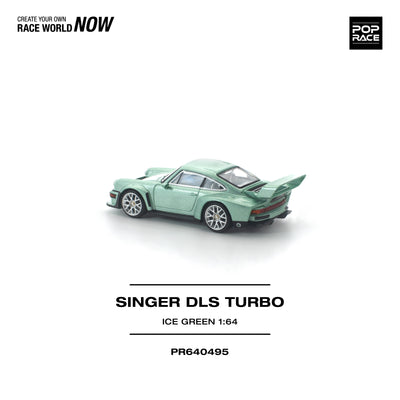 Premium scale diecast model car  – *PRE-ORDER* Singer DLS Turbo, 1:64 Scale (Ice Green) Collectible