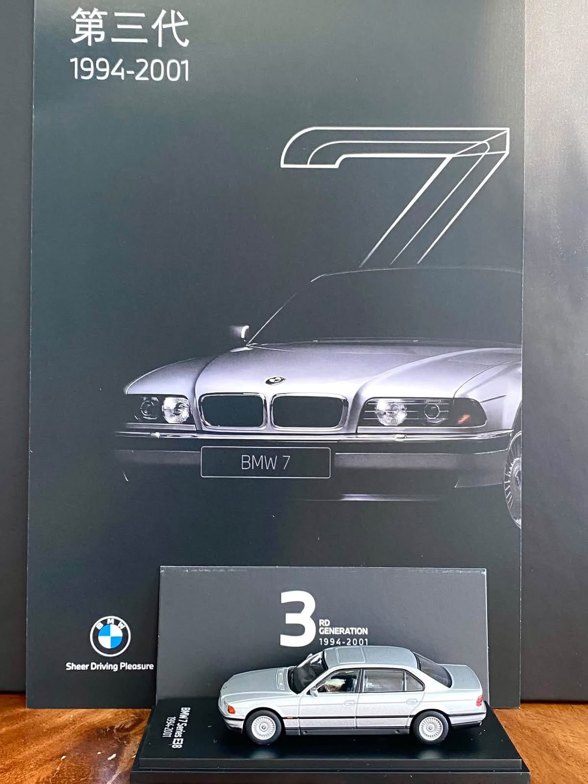 BMW 7 Series 1:64 Miniature Collection (7 Car Set), 1:64 Scale