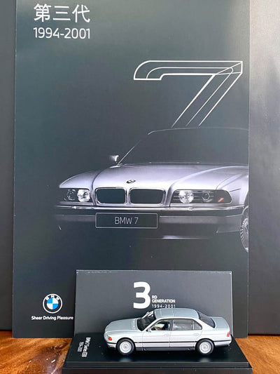 BMW 7 Series 1:64 Miniature Collection (7 Car Set), 1:64 Scale