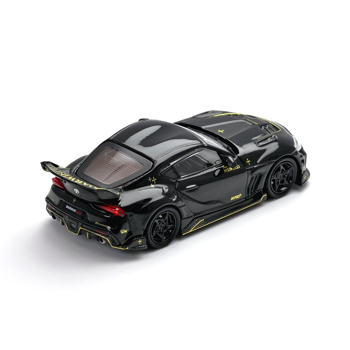 *PRE-ORDER* Darwin Pro Supra A90 Gloss, 1:64 Scale (Black)