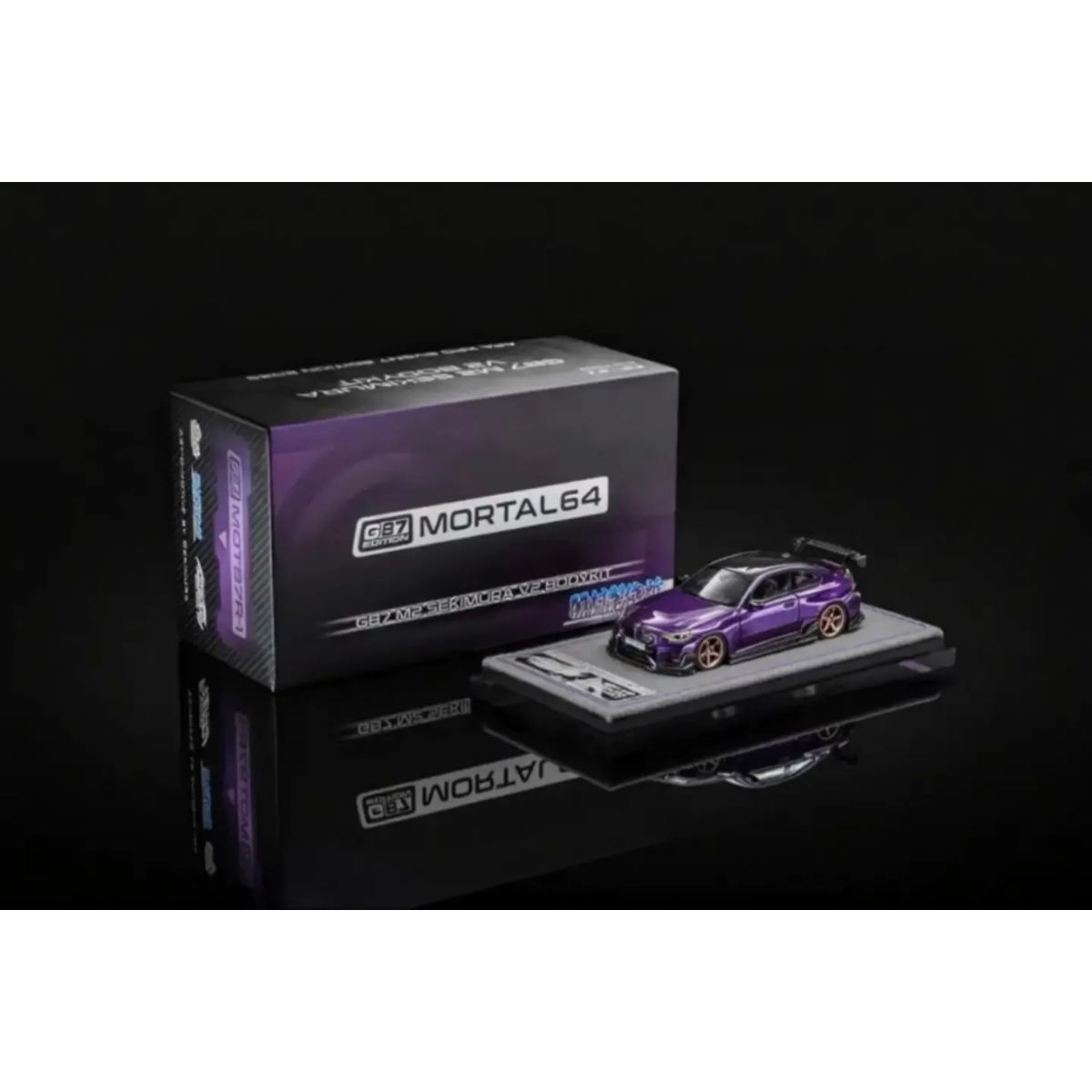 *APAXPO 2026* BMW G87 M2 Sekimura V2 Bodykit, 1:64 Scale (Midnight Purple)