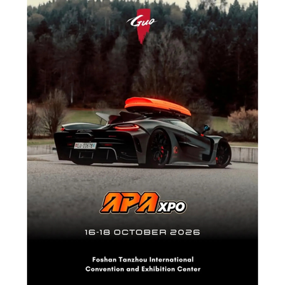 *APAXPO 2026* Koenigsegg Jesko with luggage (Limited to 99units), 1:64 Scale (Race Black)