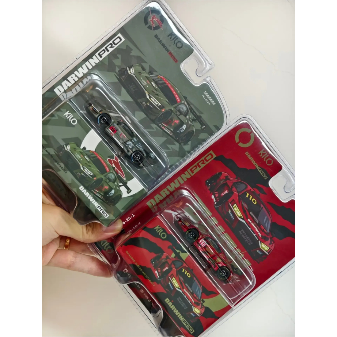 *APAXPO 2026* Audi R8 LMS GT3 EVO II DarwinPro Army Green Valkyrie livery, 1:64 Scale